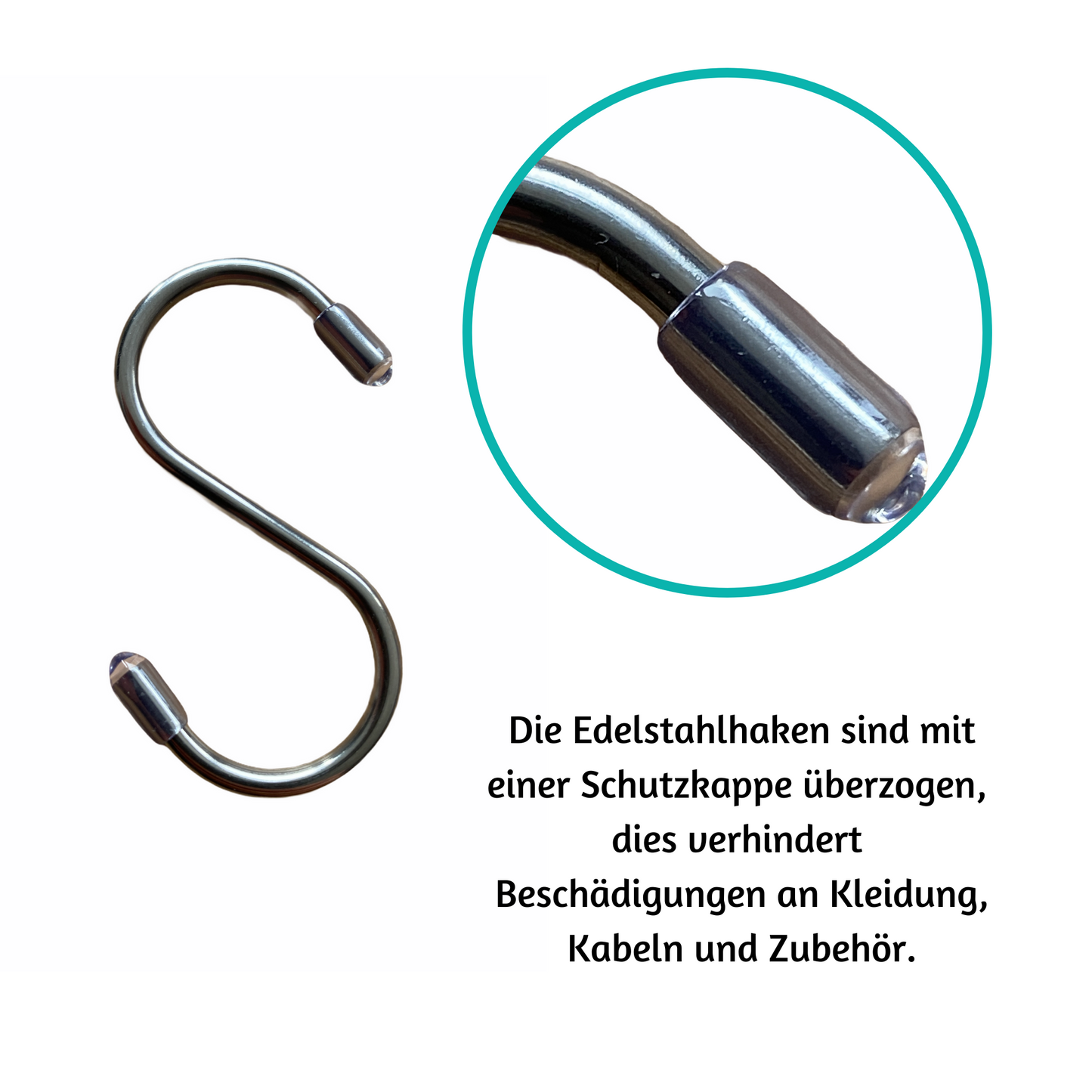 Altera la Vita Markisenhaken-Set 12-teilig für alle gängigen Markisen Fiamma, Thule, Omnistor, Dometic 7mm für Wohnmobil, Wohnwagen, Camping, Garten