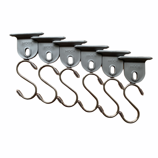 Altera la Vita Markisenhaken-Set 12-teilig für alle gängigen Markisen Fiamma, Thule, Omnistor, Dometic 7mm für Wohnmobil, Wohnwagen, Camping, Garten