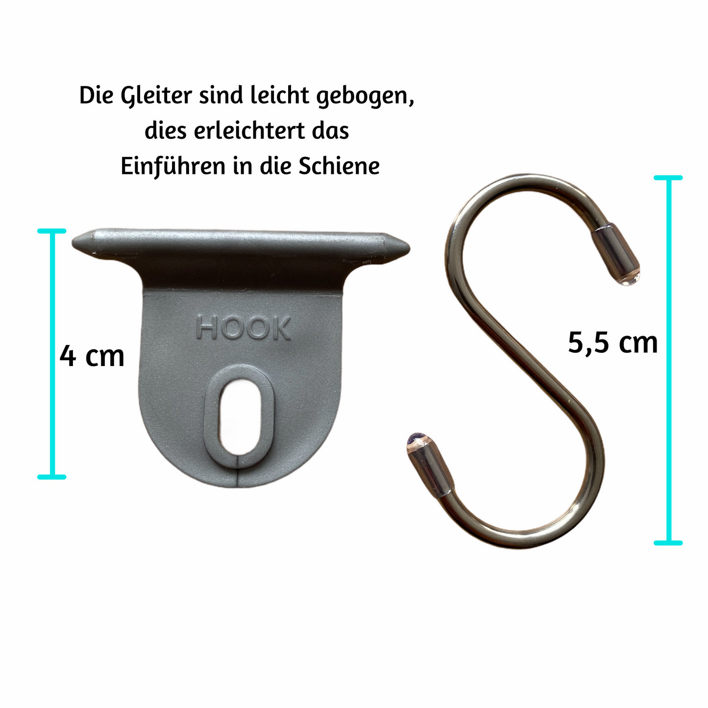 Altera la Vita Markisenhaken-Set 12-teilig für alle gängigen Markisen Fiamma, Thule, Omnistor, Dometic 7mm für Wohnmobil, Wohnwagen, Camping, Garten